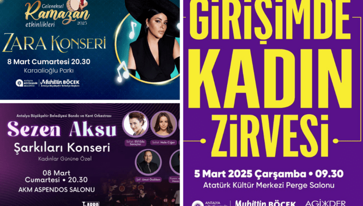 Büyükşehir’den Dolu Dolu 8 Mart Dünya Kadınlar Günü Etkinlikleri