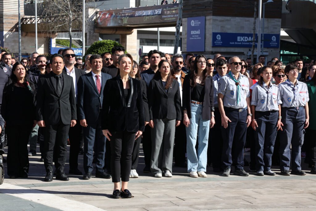 Çanakkale Zaferi’nin 110’uncu Yılı Törenle Anıldı - Mega TV Antalya Buyuksehir Belediyesinde Canakkale Zaferinin 110uncu Yili Anildi 3 - Mega TV