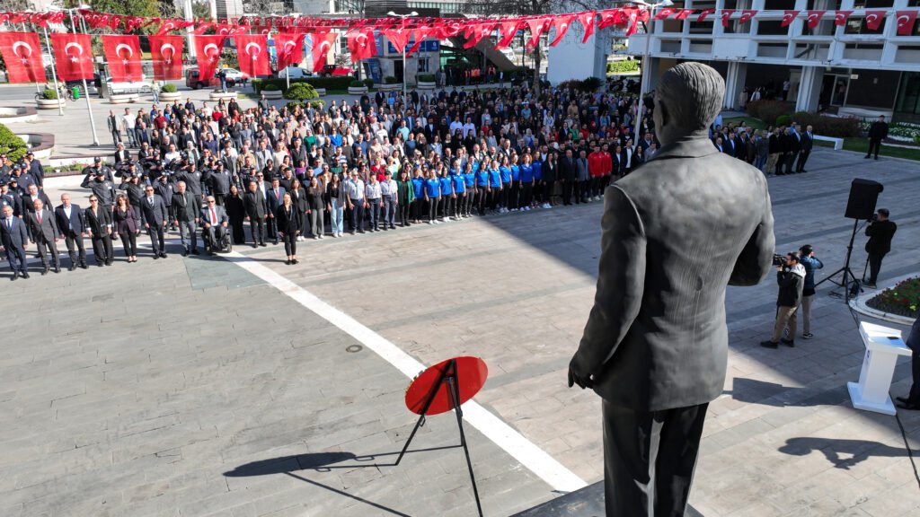 Çanakkale Zaferi’nin 110’uncu Yılı Törenle Anıldı - Mega TV Antalya Buyuksehir Belediyesinde Canakkale Zaferinin 110uncu Yili Anildi 4 - Mega TV