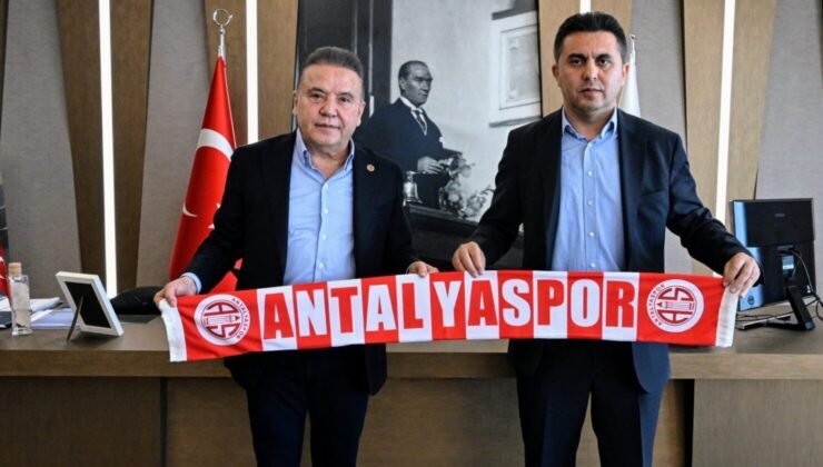 Başkan Böcek’e Antalyaspor’un Yeni Yönetiminden Ziyaret