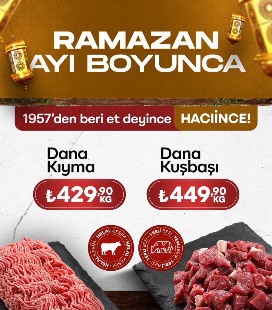 Hacıince’den Ramazan Ayına Özel Kampanya