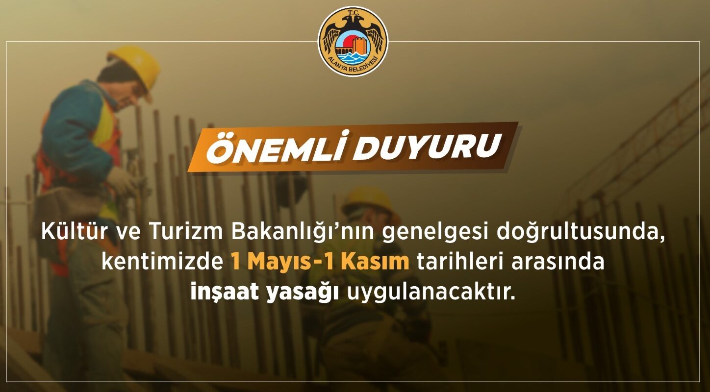 İnşaat Yasağı Geliyor