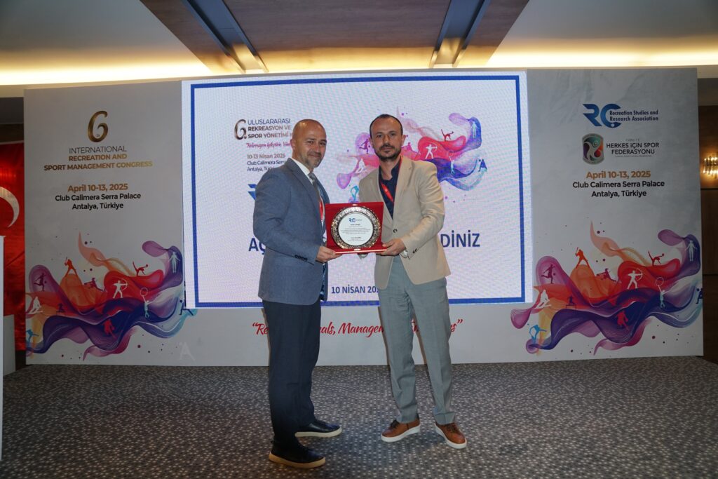 ALKU 6. ULUSLARARASI REKREASYON VE SPOR YONETIMI KONGRESINE DAMGA VURDU 8 - Mega TV
