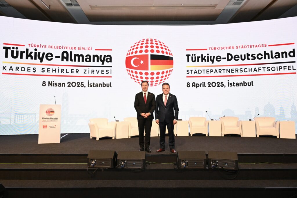 Baskan Turk Alman kardes sehirler zirvesi 1 - Mega TV