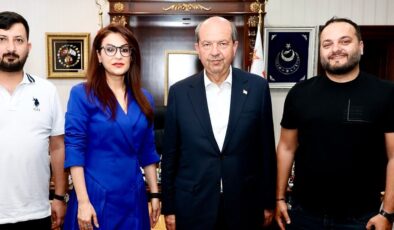 MEGA VE MMT’TEN KKTC CUMHURBAŞKANI TATAR’A ZİYARET