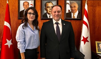 Çetiner’den KKTC Meclis Başkanı Öztürkler’e Ziyaret