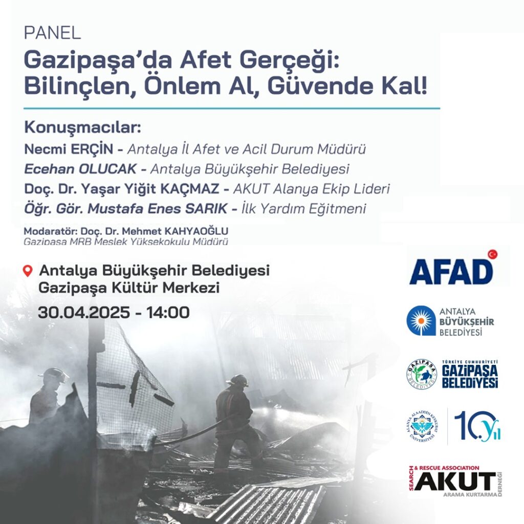 GAZİPAŞA’DA AFET GERÇEĞİ MASAYA YATIRILIYOR: "BİLİNÇLEN, ÖNLEM AL, GÜVENDE KAL" PANELİ - Mega TV WhatsApp Image 2025 04 25 at 14.45.49 - Mega TV