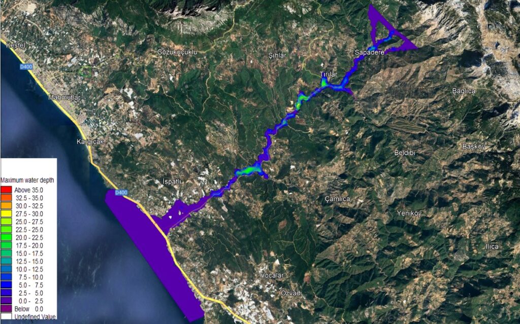 Alanya Derelerindeki Taşkın Riskleri Ölçüldü - Mega TV 500 yillik taskin yayilim - Mega TV