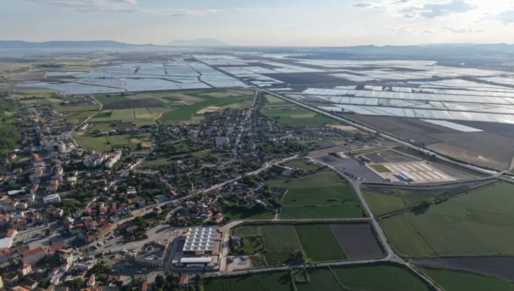 Türkiye’nin Çeltik Üssünün Havadan Büyüleyici Manzarası