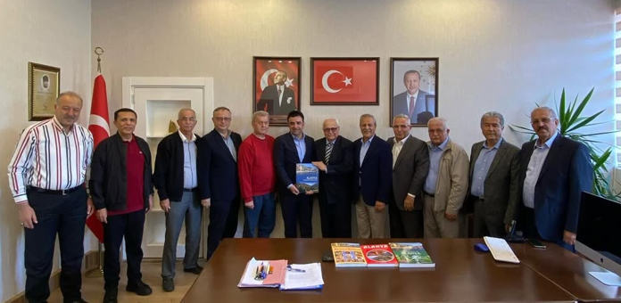 Alanya Dostlar Grubu’ndan Kaymakamlığa Anlamlı Ziyaret