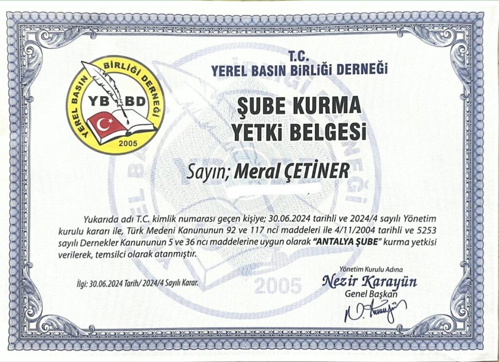 Alanya'dan Bir Temsil Gururu Daha: Meral Çetiner'e Antalya Yetkisi - Mega TV WhatsApp Image 2025 05 14 at 13.20.23 - Mega TV