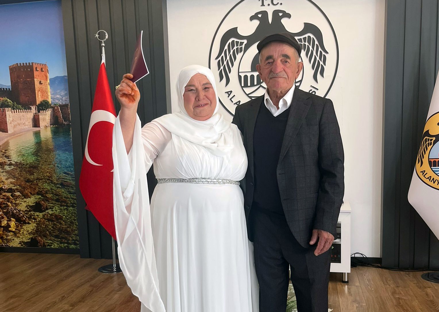45 Yıllık Aşk Nikâhla Taçlandı