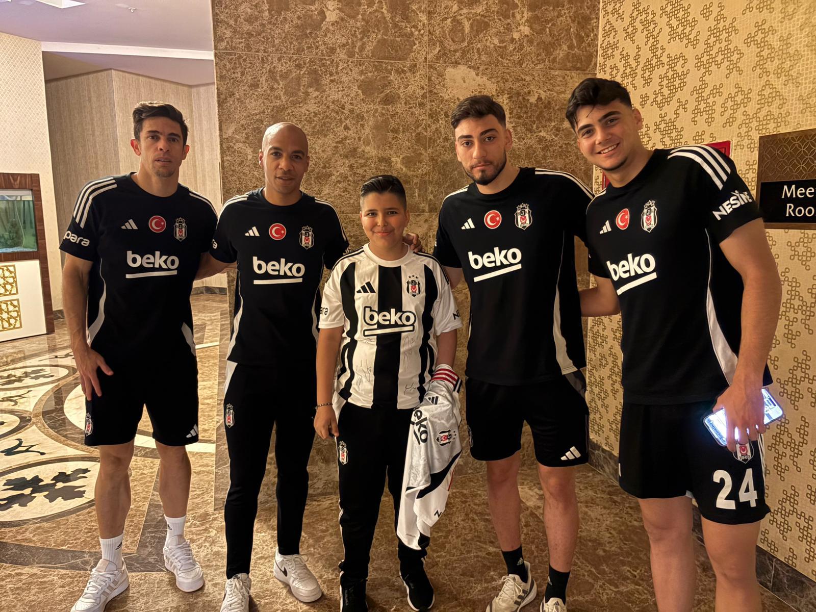Beşiktaş’tan Alanya’da Anlamlı Buluşma: Şehit Çocuklarına Vefa