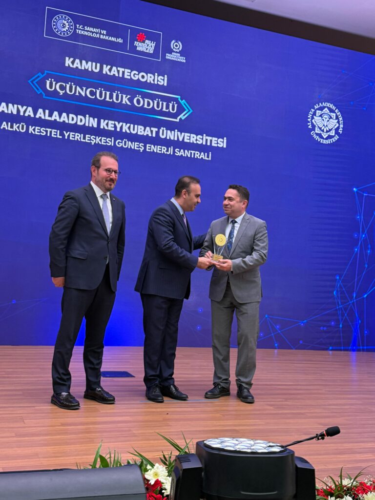 ALKÜ, GES ile Türkiye Üçüncüsü Oldu - Mega TV enerji odul 7 - Mega TV