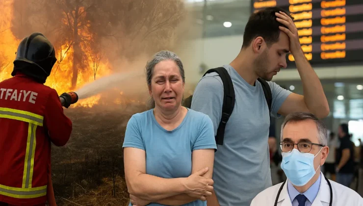 Yangın Hayatı Felç Etti