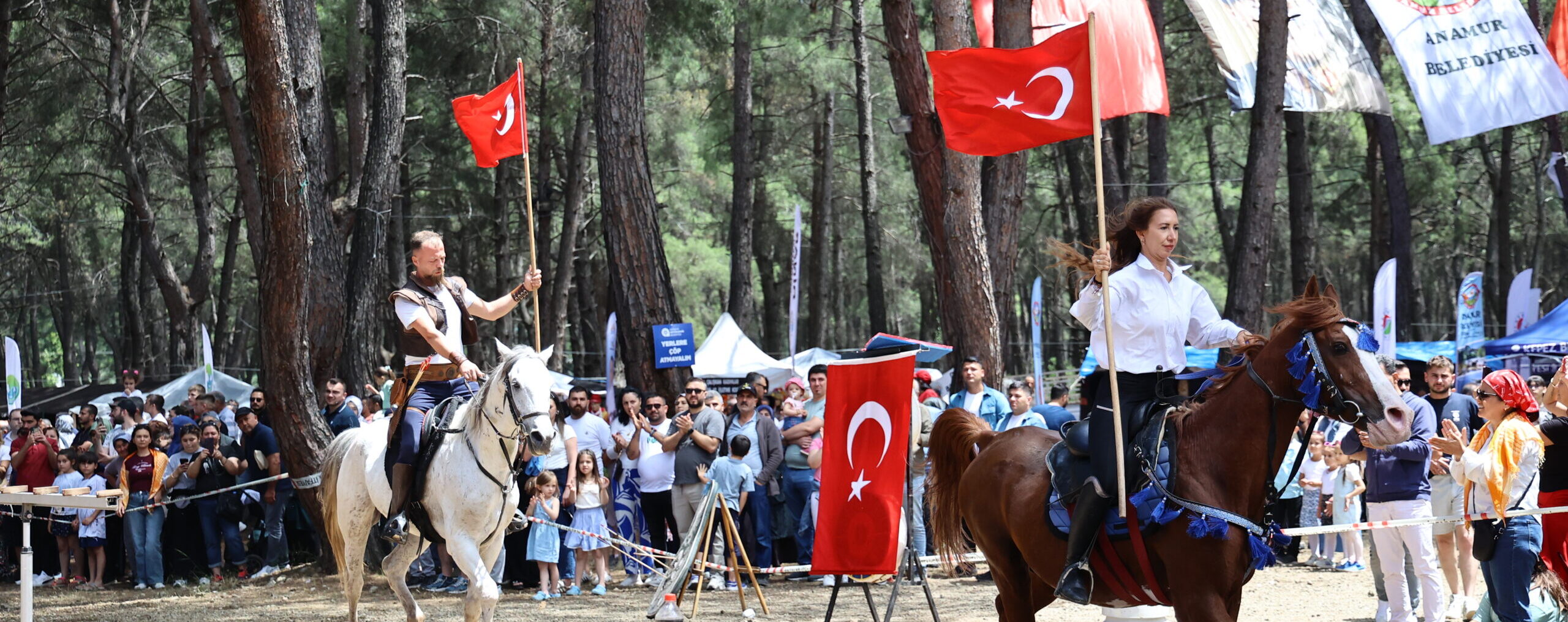 Antalyalılar 4. Uluslararası Yörük Türkmen Festivali’ne akın etti