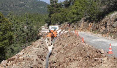 ASAT’tan Korkuteli’de 28 Kilometrelik İçme Suyu Çalışması