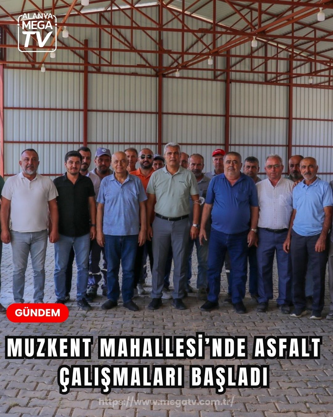 MUZKENT MAHALLESİ’NDE ASFALT ÇALIŞMALARI BAŞLADI