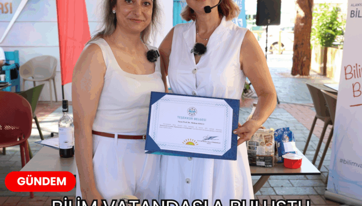 Bilim Vatandaşla Buluştu, Bilim Kafe İle Sağlıklı Beslenme Anlatıldı