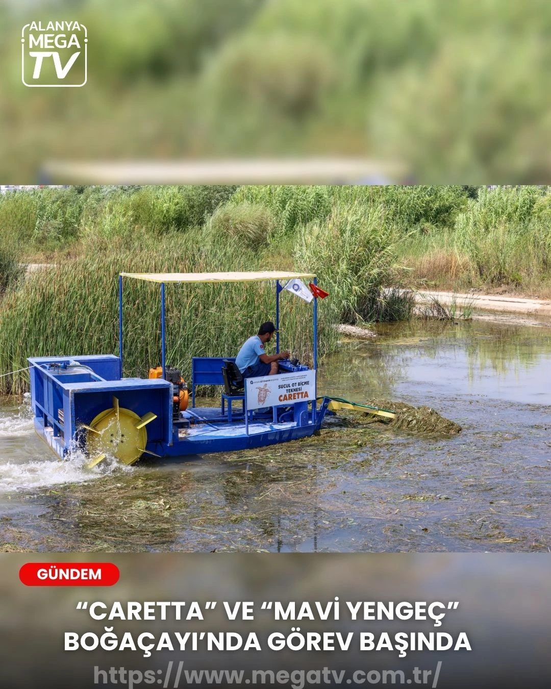 “Caretta” ve “Mavi Yengeç” Boğaçayı’nda Görev Başında