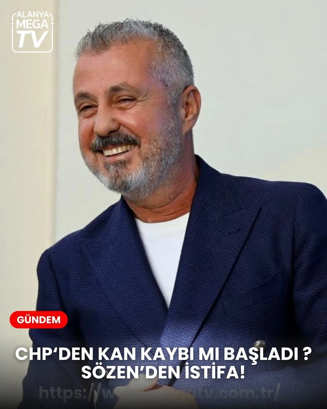 Manavgat’ın Belediye Başkanı Şükrü Sözen CHP’den İstifa Etti!