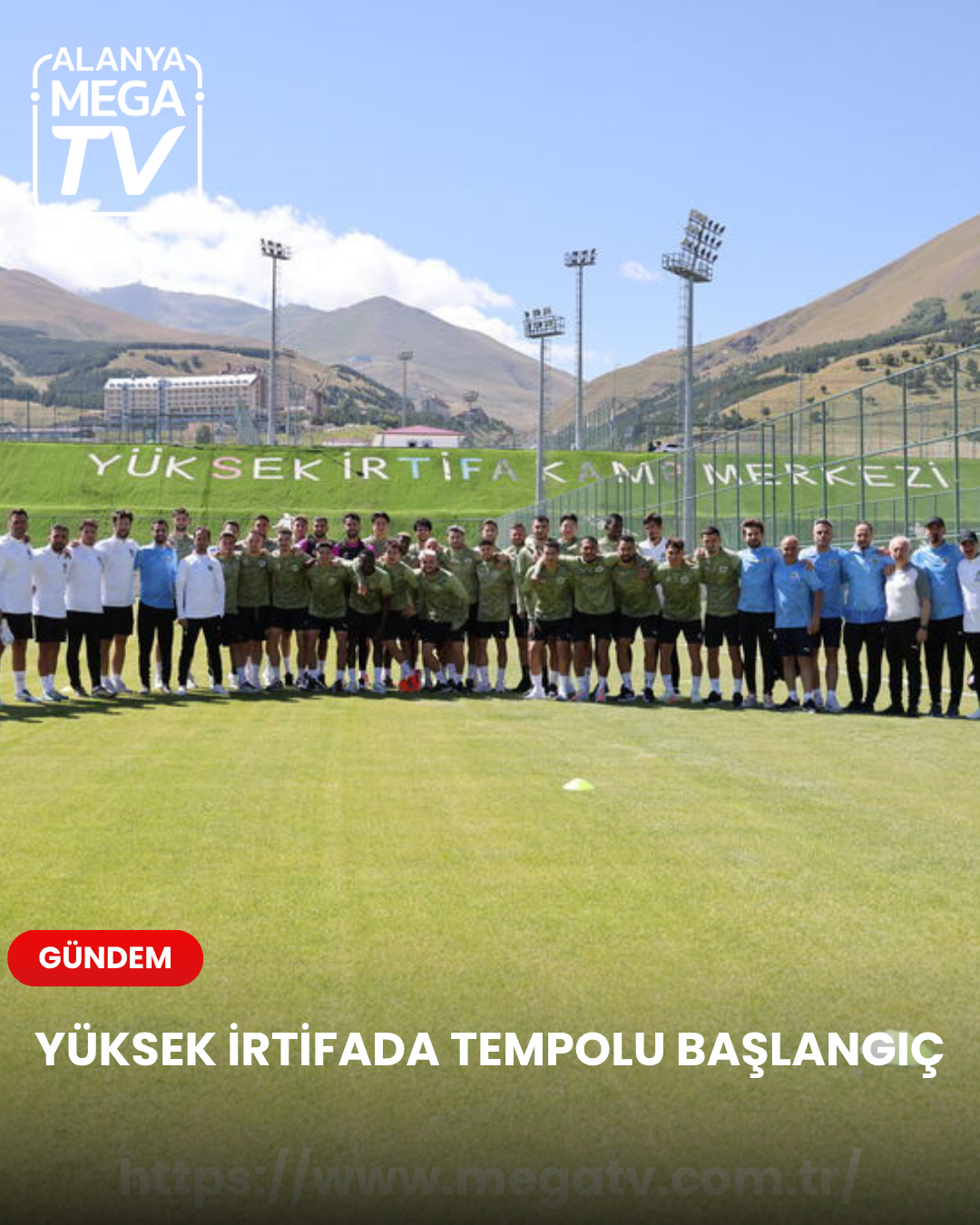 YÜKSEK İRTİFADA TEMPOLU BAŞLANGIÇ