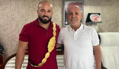 Başpehlivan Orhan Okulu’dan Hasan Çavuşoğlu’na Ziyaret