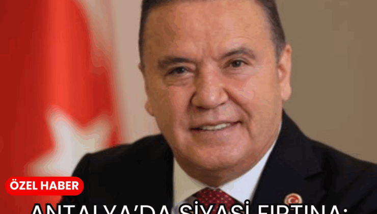 Muhittin Böcek Gözaltında: Antalyalılar Süreci Yakından Takip Ediyor, Destek Mesajları Geliyor