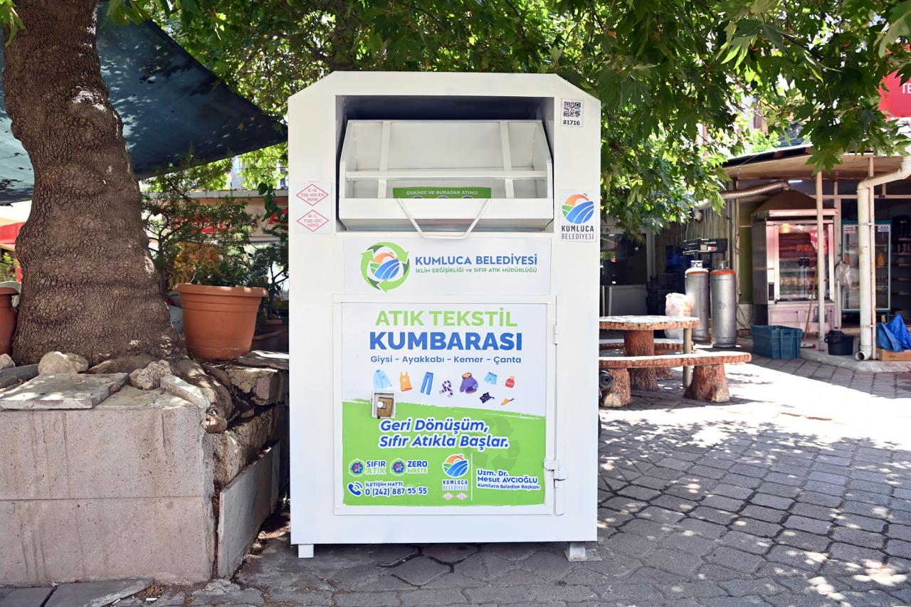 Kumluca’da 41 Noktaya Giysi Kumbarası Geliyor