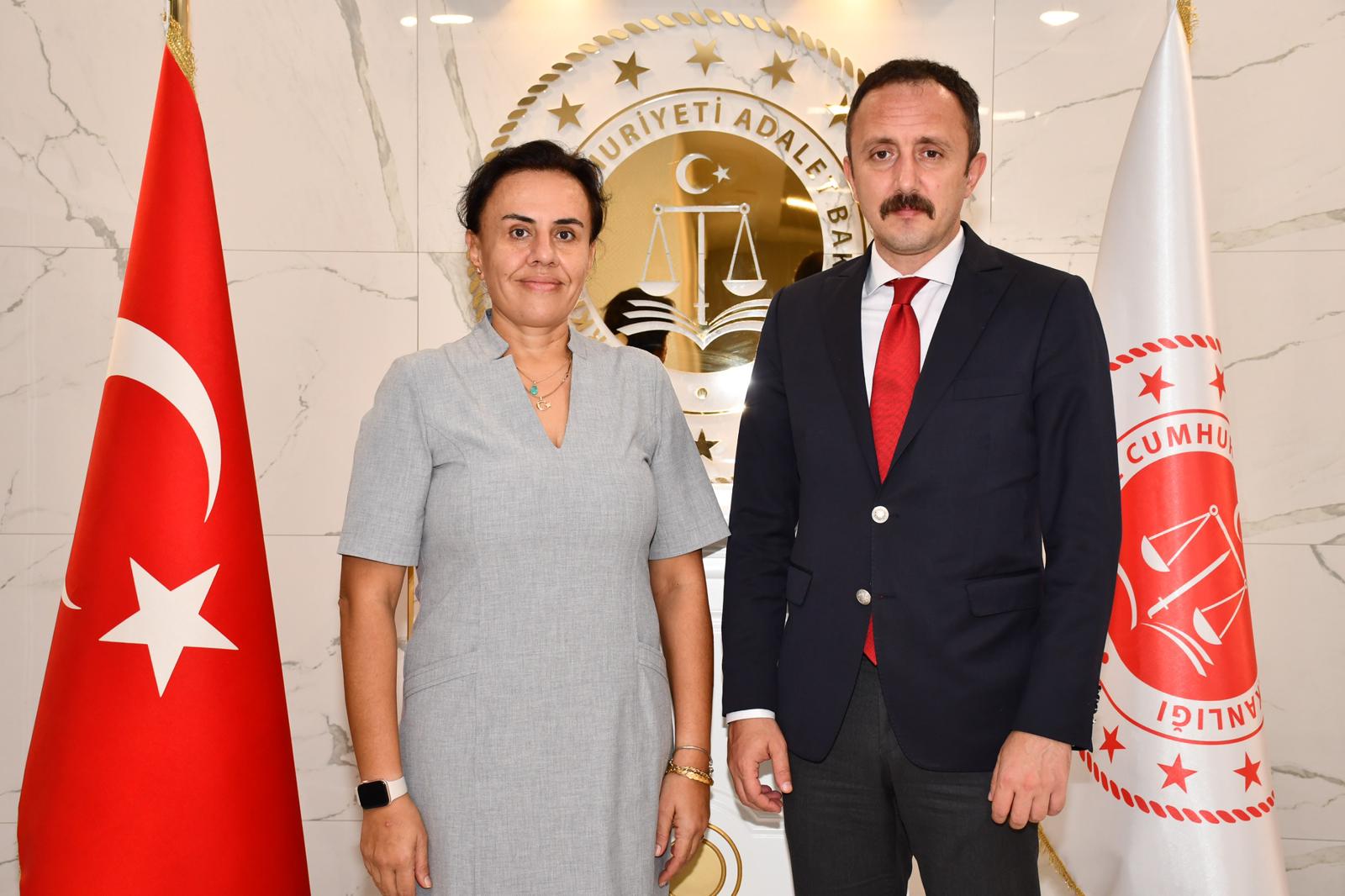 Başhekimden Savcıya Ziyaret