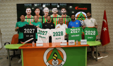 ALANYASPOR’DA İMZALAR ATILDI, GÖZLER YENİ SEZONA ÇEVRİLDİ
