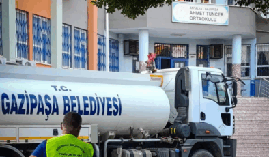 Gazipaşa Belediyesi’nden Eğitime Destek: Okullar Yeni Döneme Hazır