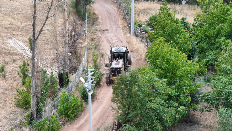 Kumluca Belediyesi Yayla Yollarını Güvenli ve Konforlu Hale Getiriyor