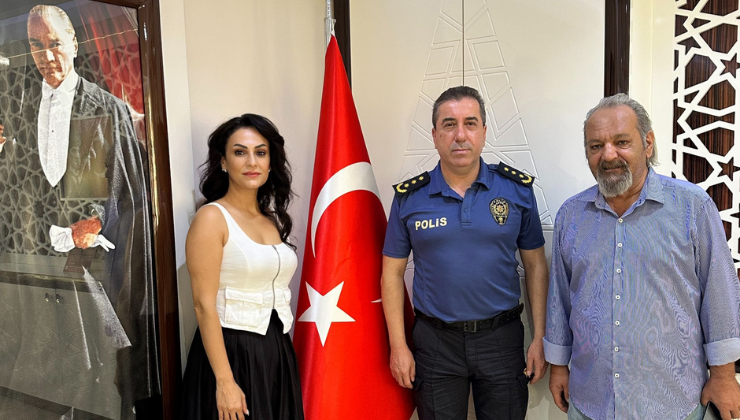 Mega TV’den Alanya’nın Yeni Emniyet Müdürüne Hayırlı Olsun Ziyareti