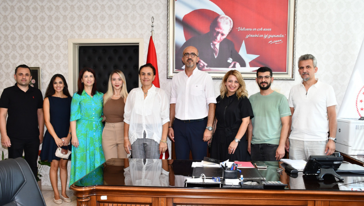 Alanya Eczacılar Odası’ndan Başhekim Karakuş Yılmaz’a Hayırlı Olsun Ziyareti
