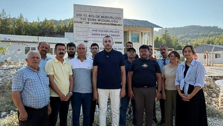 CHP Antalya Milletvekili Aykut Kaya, Kasaba Barajı’ndaki Gecikmeyi Eleştirdi