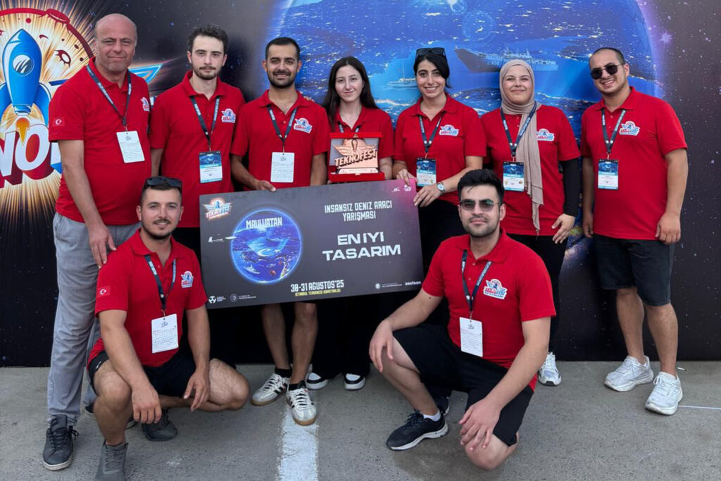 ALKÜ Zeronetech Takımı TEKNOFEST’te “En İyi Tasarım”ın Sahibi Oldu - Mega TV ALKU TEKNOFESTTE BIRINCI OLDU 1 - Mega TV