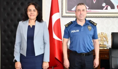 Alanya İlçe Emniyet Müdürü’nden Başhekim Yılmaz’a iade-i ziyaret