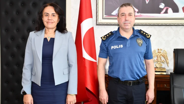 Alanya İlçe Emniyet Müdürü’nden Başhekim Yılmaz’a iade-i ziyaret