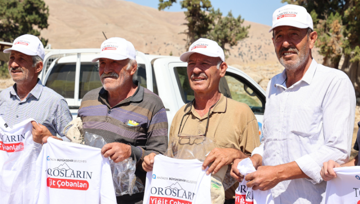 Büyükşehir, Konyaaltı’nda Çoban Haritası Çalışmalarını Sürdürüyor