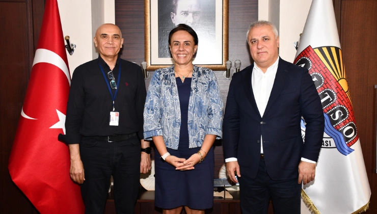 Prof. Dr. Banu Karakuş Yılmaz’dan  ALTSO Başkanı Eray Erdem’e iade-i ziyaret