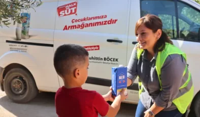 Minikler Halk Süt ile Sağlıklı Büyüyor: 525 Bin Litre Süt Dağıtıldı