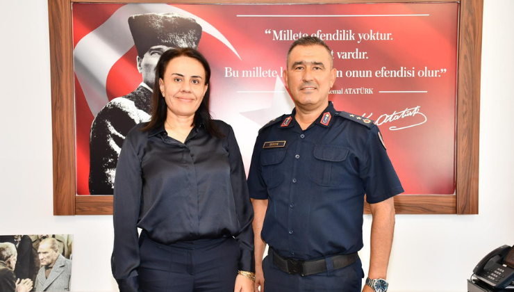 Başhekimden Jandarma Komutanına İade-i Ziyaret