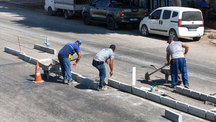 Kumluca Belediyesi Beykent Toptancı Hali’nde Trafik Rahatlatma Projesini Tamamladı