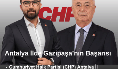 Antalya İlde Gazipaşa’nın Başarısı