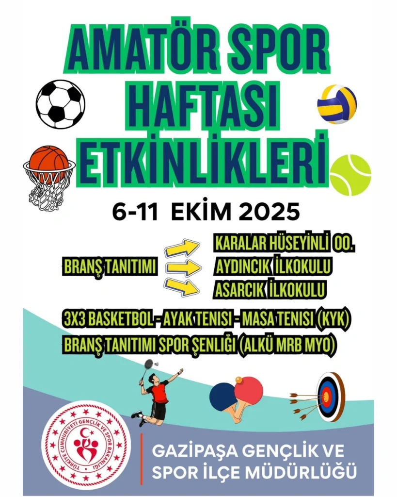 Gazipaşa’da Amatör Spor Haftası Heyecanı Başlıyor - Mega TV Instagram post 3 - Mega TV