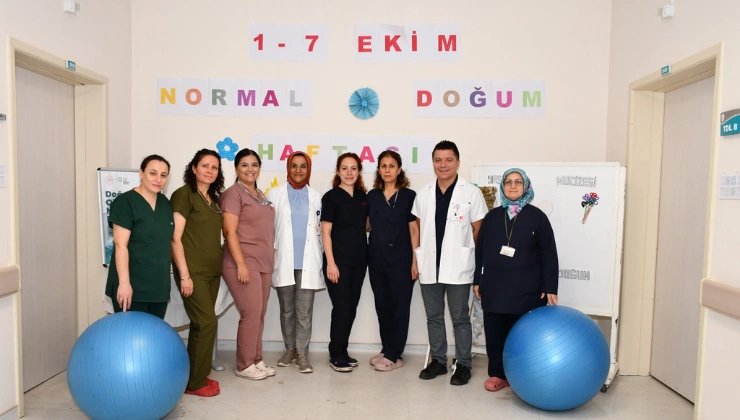 Alanya’da Sağlıkçılardan Normal Doğum İçin Bilgilendirme Standı