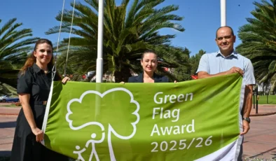 Atatürk Kültür Parkı’na Uluslararası Yeşil Bayrak Onuru