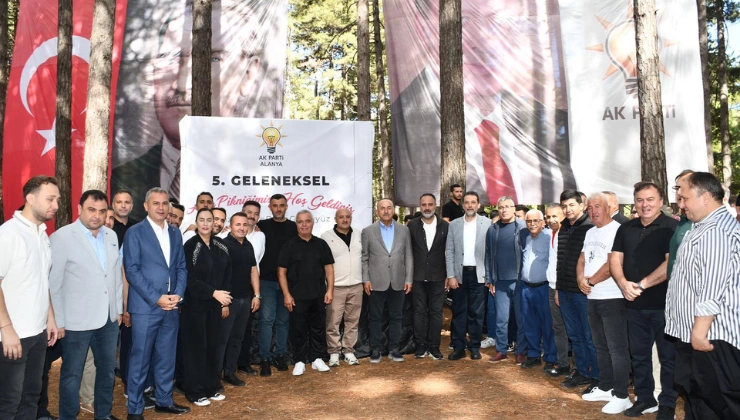 AK Parti Alanya Teşkilatı 5. Geleneksel Aile Pikniğinde Buluştu