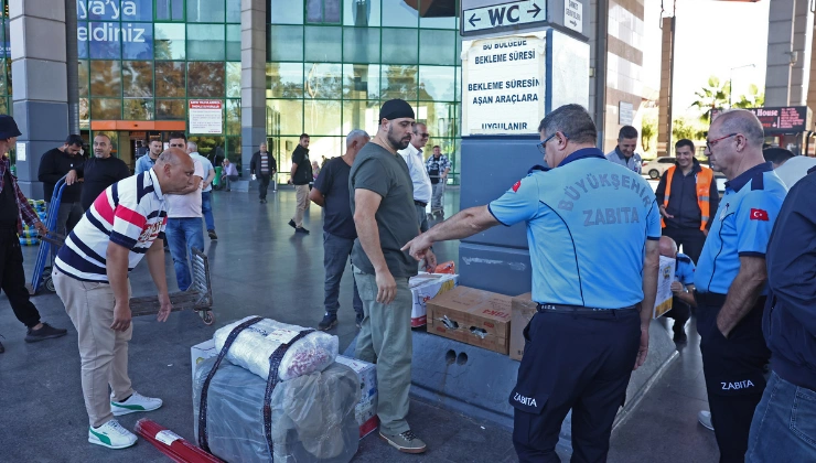 Büyükşehir Zabıtası Otogarda Usulsüz Taşımacılığı Durdurdu